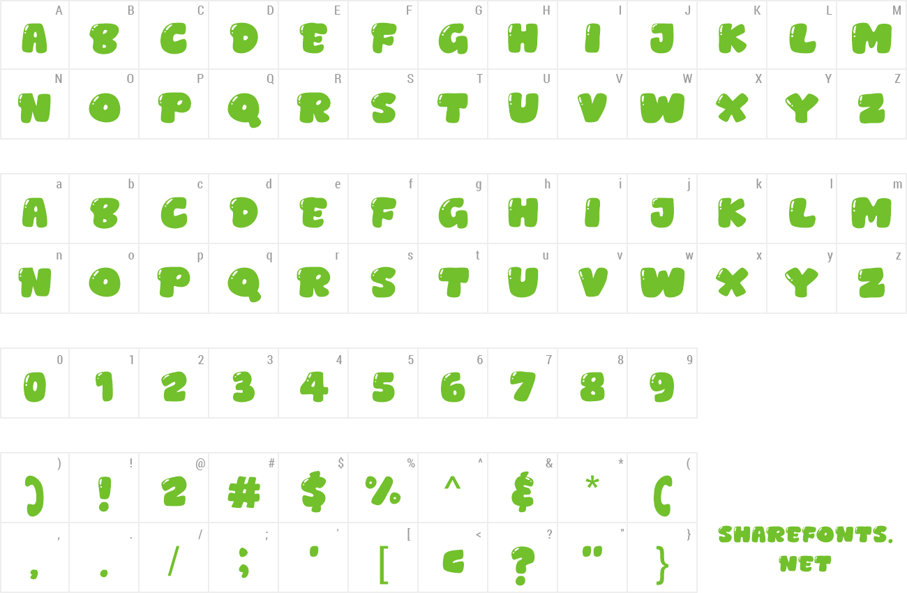 Font Metal Glass preview